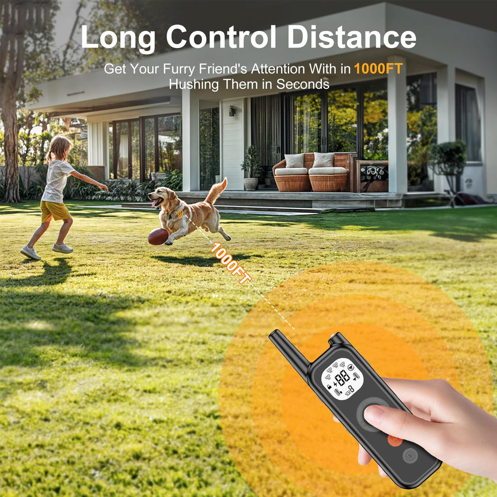 Wireless Dog Fence System with Remote Training Collar L24303