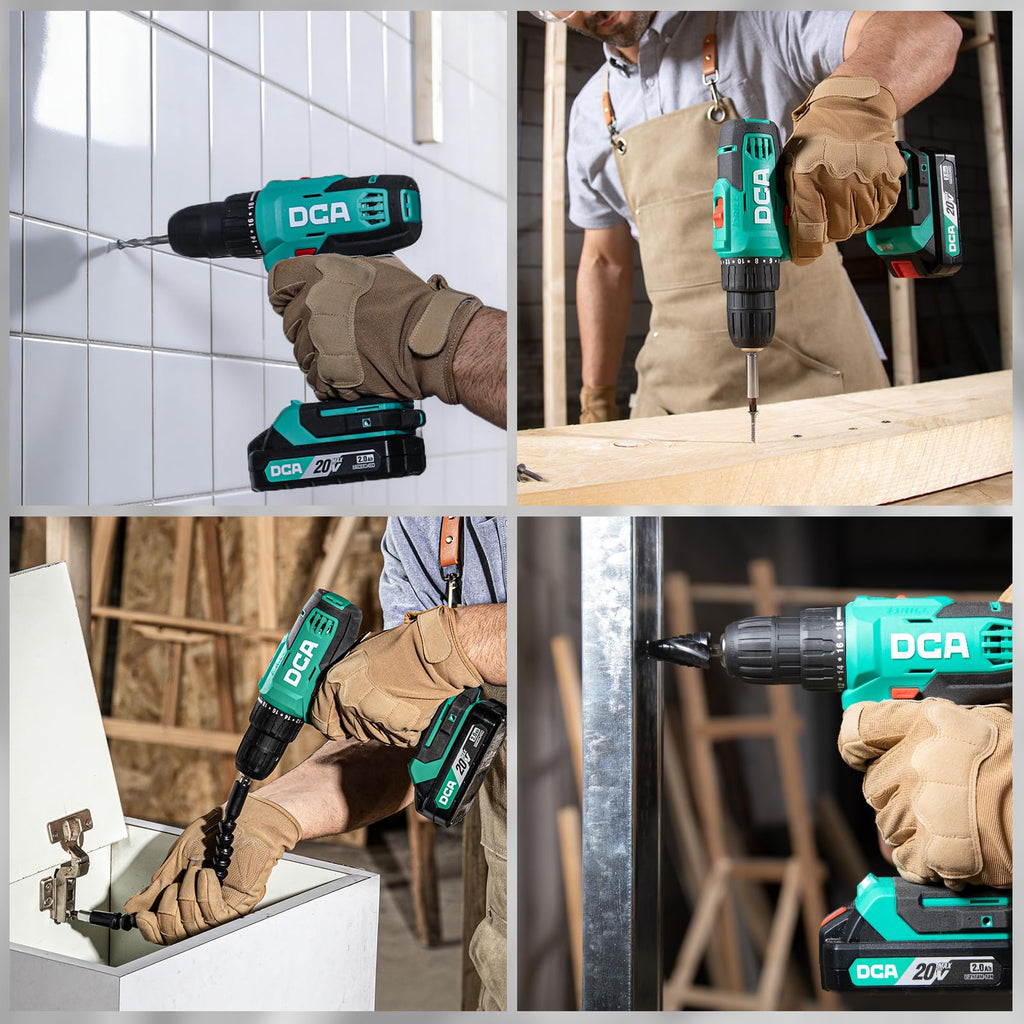 Cordless Drill Set 354 in-lbs 3/8" Keyless Chuck 20V G148