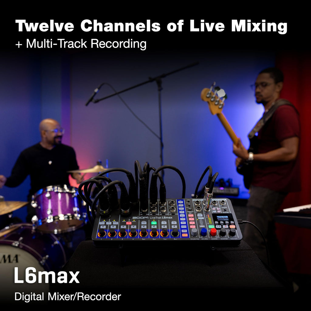 LiveTrak L6max Mixer/Recorder H860557