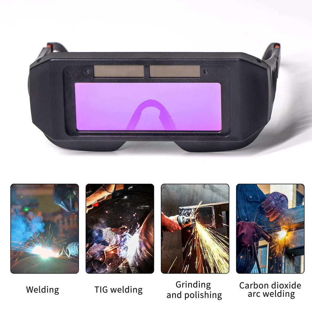 Auto-Darkening LCD Welding Glasses J6958