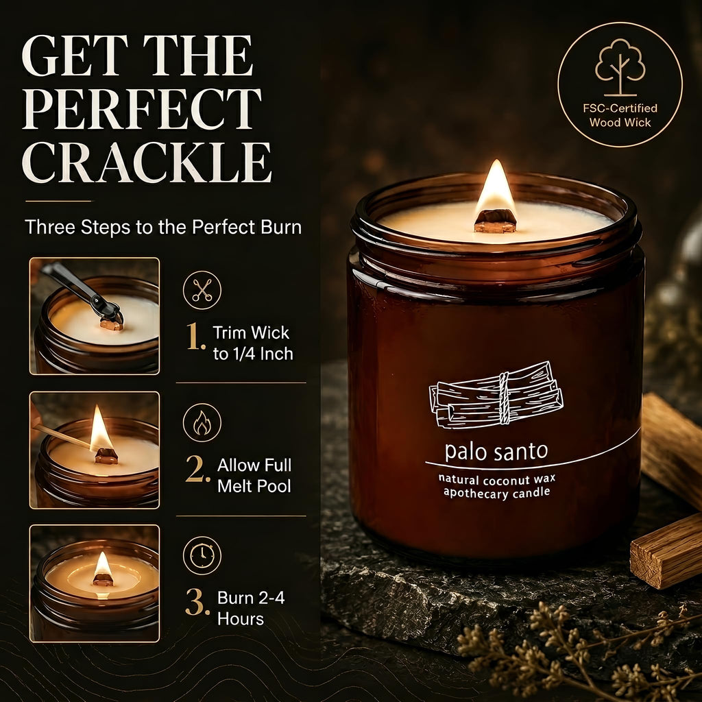16 oz Wood Wick Candle M68292