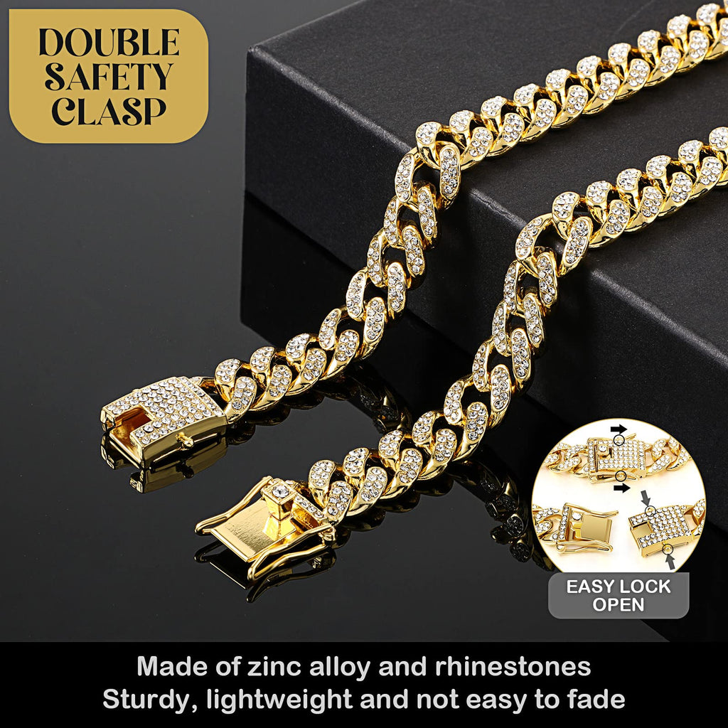 Gold 8 Inch Dog Collar X473
