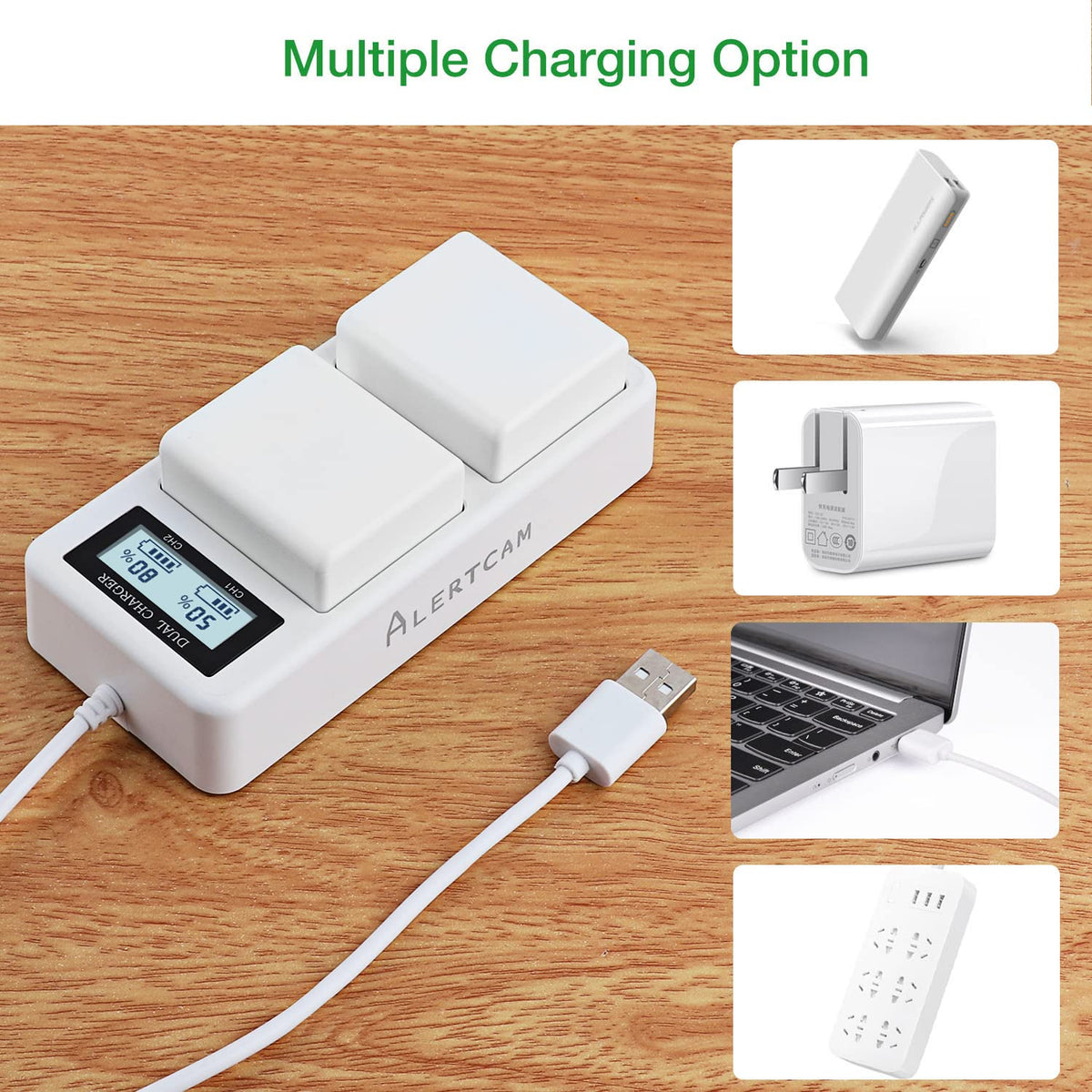 Battery Charger Station with Digital LED Screen L160637