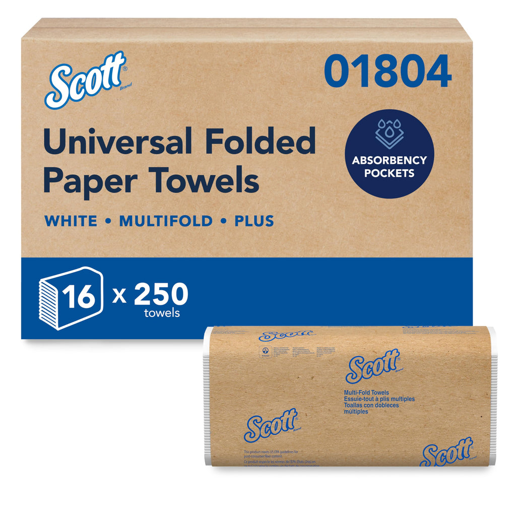 Multifold Paper Towels, 16 x 250 Sheets V778747