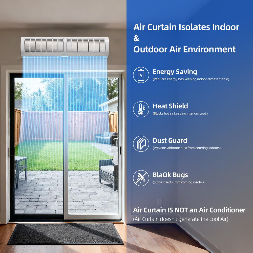 36'' 2-Speed Wall-Mounted Air Curtain B716