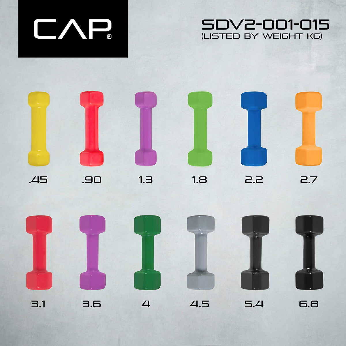 Vinyl Coated Dumbbell F94812
