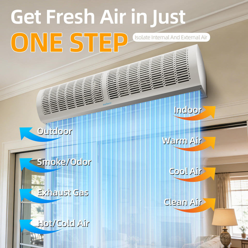36'' 2-Speed Wall-Mounted Air Curtain B716