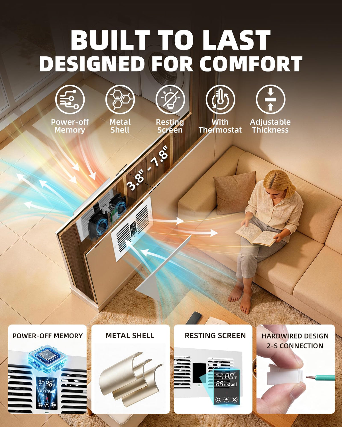 Reversible Room to Room Fan X14265