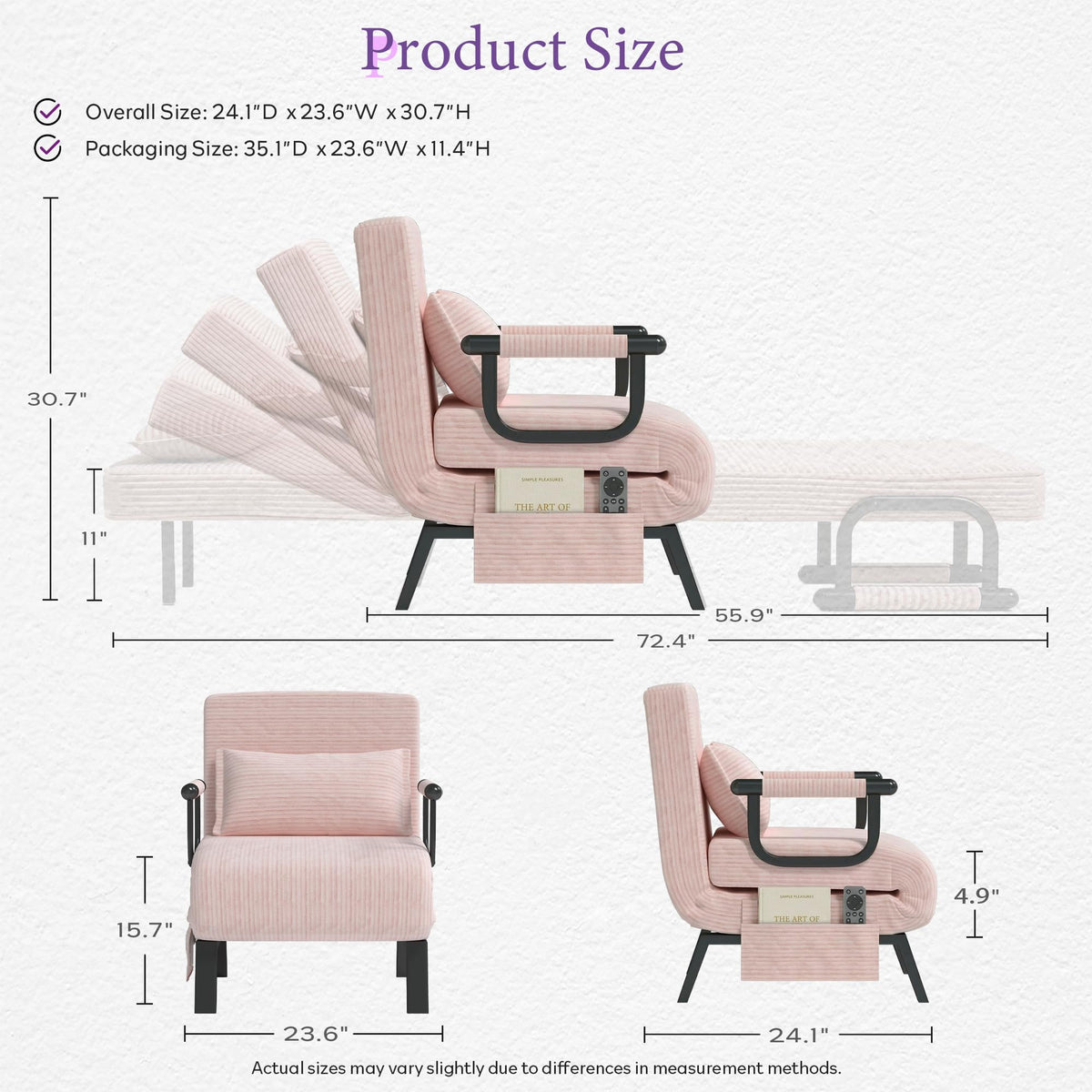 Folding Sleeper Chair B75800