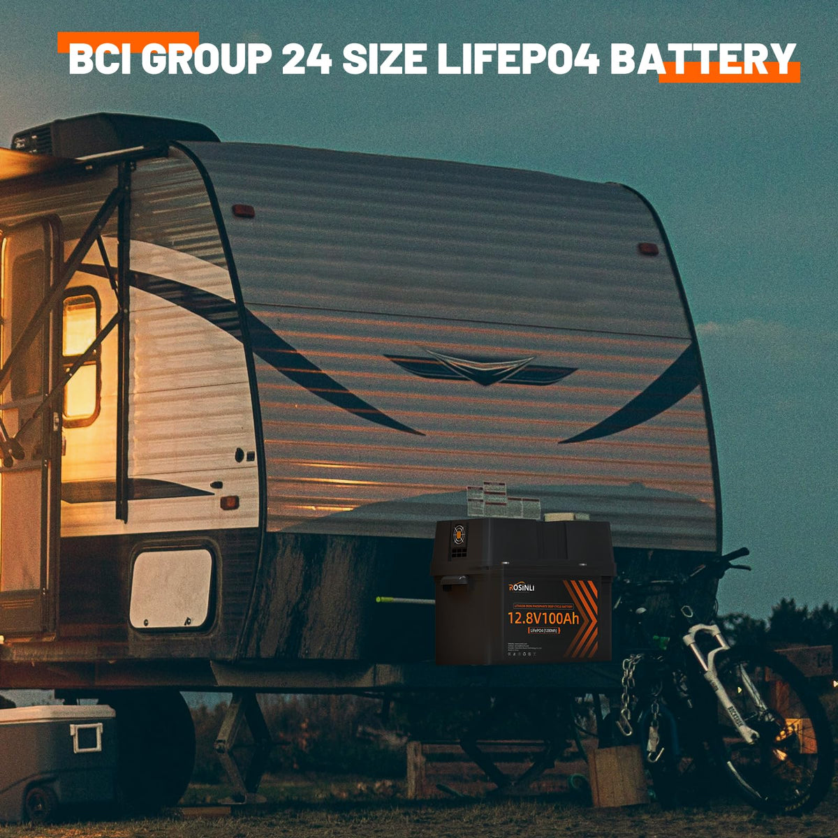 12V 100Ah LiFePO4 Battery 2Pack F174