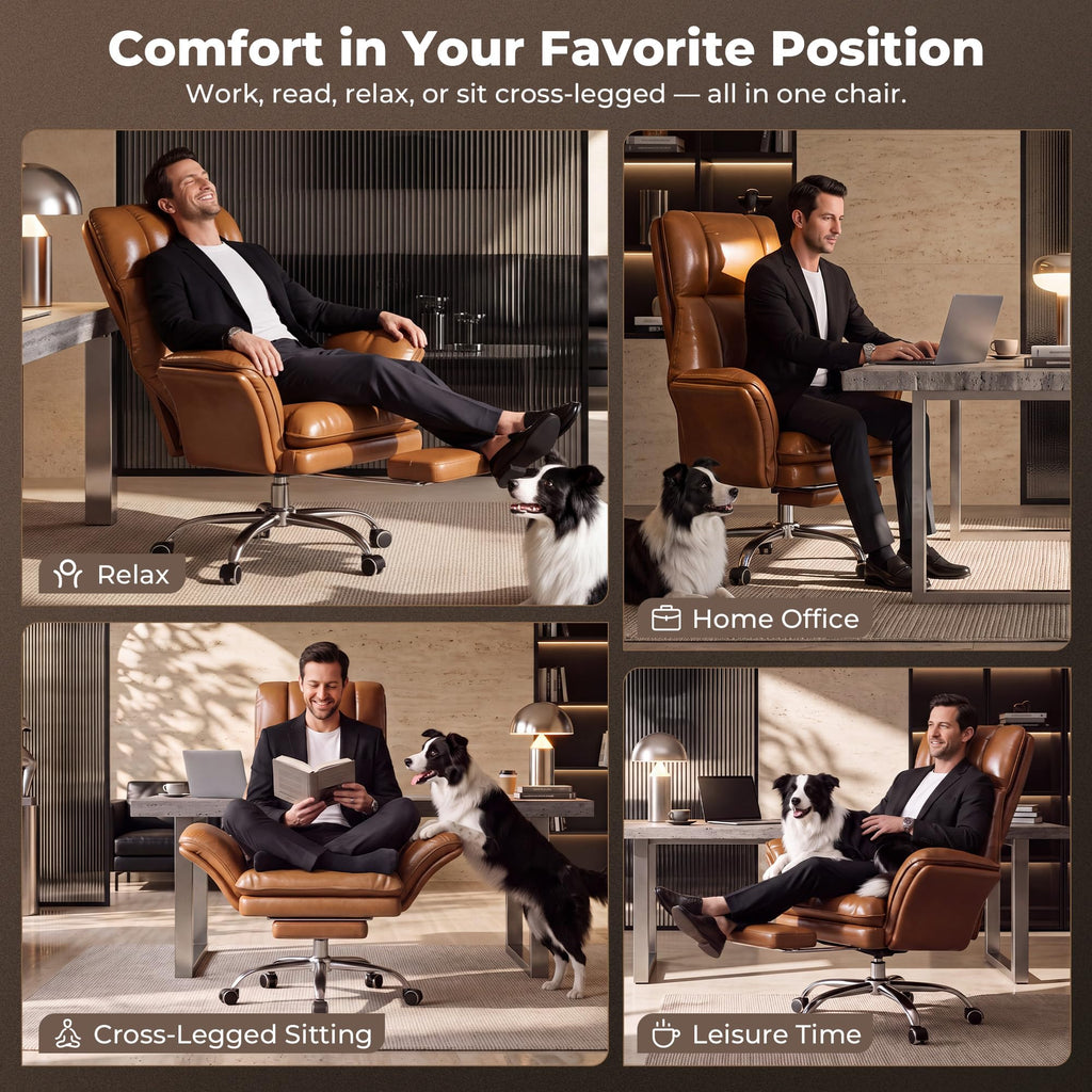 Big and Tall Office Chair with Flip Armrests Y3203